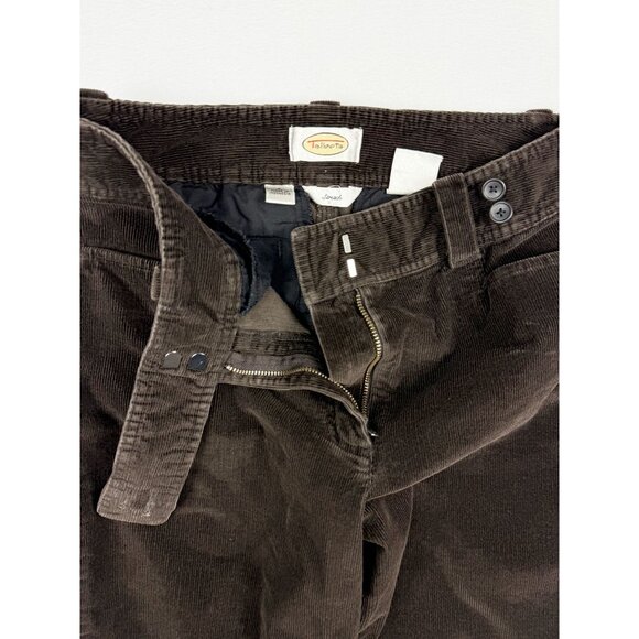 Talbots Wide Leg Stretch Corduroy Pants Size 6 Womens Brown Mid Rise (28x30) - Picture 5 of 9